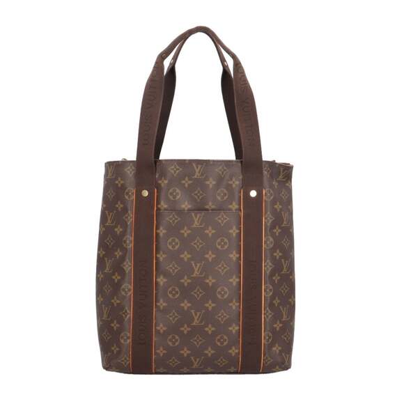 LOUIS VUITTON Brown Monogram Canvas Tote Bag - Picture 1 of 13